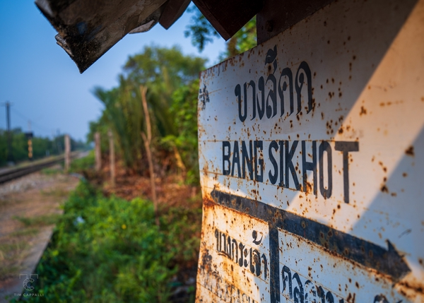 Bang Si Khot stop, Maeklong Railway 📍Thailand 🇹🇭
