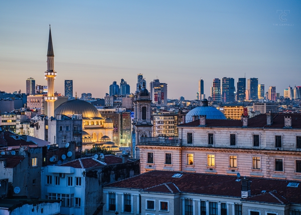 Sunset over Istanbul 🇹🇷