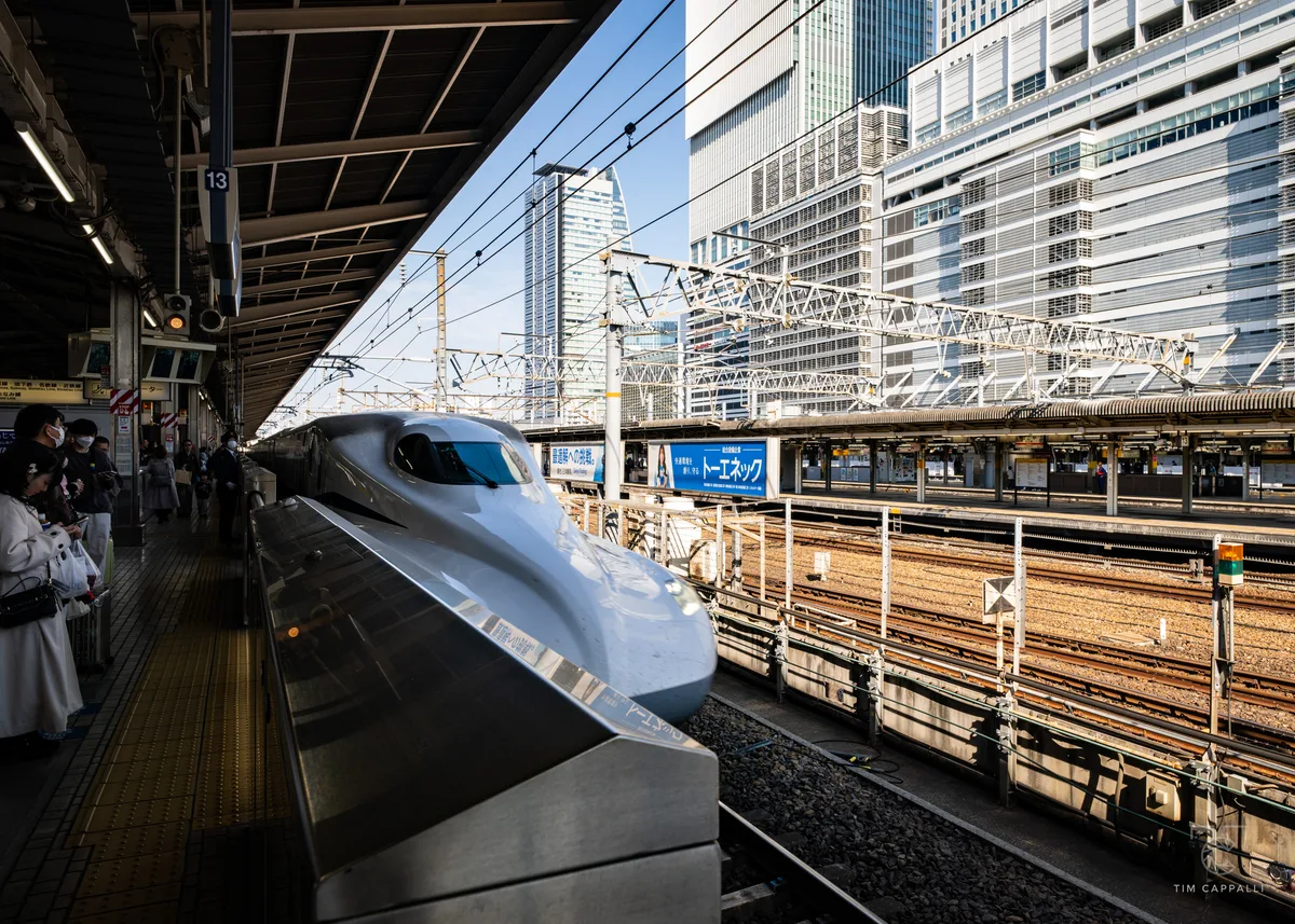 Shinkansen at Nagoya Station 名古屋駅 🇯🇵