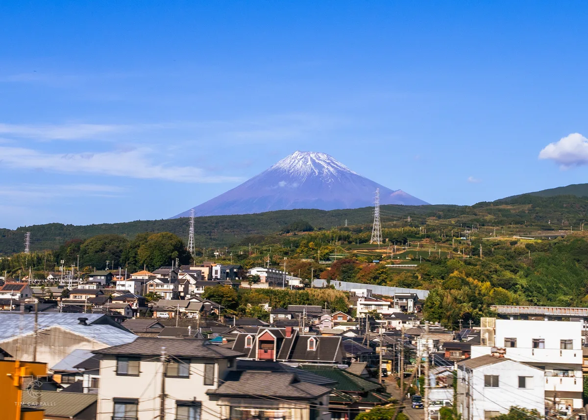 Mount Fuji from Shinkansen 🇯🇵